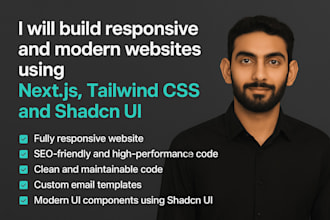 build responsive nextjs websites with tailwind CSS