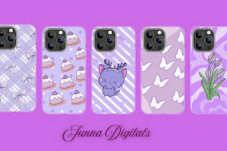 make an aesthetic phone cover