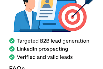 provide targeted b2b lead generation and linkedin prospecting