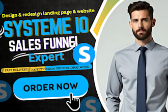 build systeme io sales funnel, systeme io landing page, systeme io website