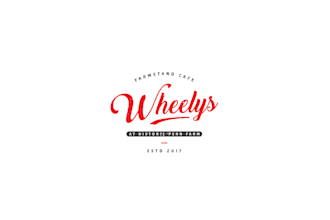 create a vintage custom farm or cafe logo design with a rustic touch