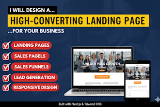 build a highconverting landing page for lead generation