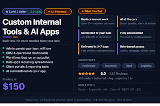 build low code app, dashboard, workflow on retool and appsmith