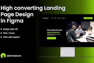 do website mvp ux, bespoke UI and interactive landing page
