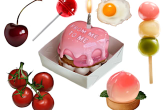 draw any kind of food illustration