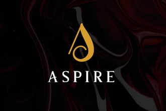 do modern minimalist luxury clothing brand and fashion logo design