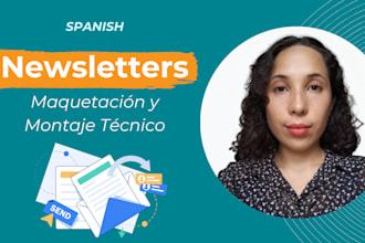 format and set up your email newsletter layout professionally
