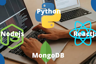 build rest api with express, nodejs, python, javascript