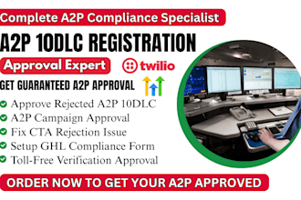 guarantee a2p 10dlc registration approval toll free verification ai agent setup