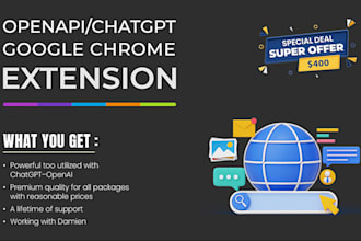 create a custom and ai powered chrome extension and other browser extension