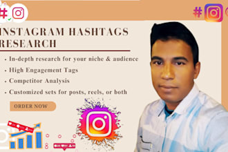 research targeted instagram hashtags for growth and engagement