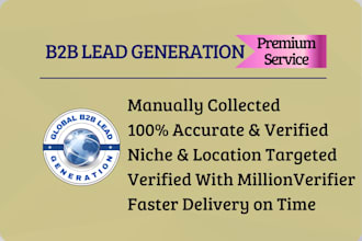 do email scraping to find email address list or do targeted b2b lead generation