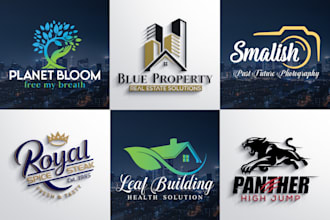 make modern minimalist unique business logo design