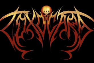 design metal band logo for you