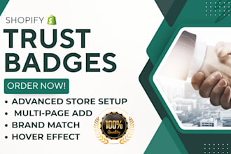 setup shopify trust badge apps essential tz avada seoant iconito invints sami