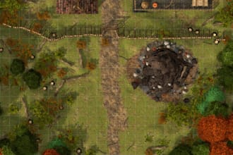 make a battlemap for ttrpg such as dnd or others