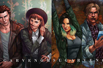 do comic book illustration motion webcomic page strip artist graphic novel cover