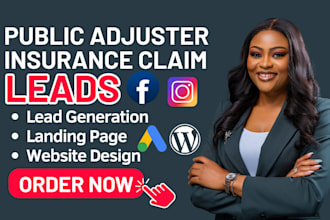 generate public adjuster insurance claim public adjuster leads insurance website