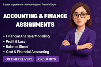 provide accounting and finance guidance, reports, and analysis