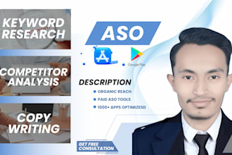 optimize 1000 apps with aso keywords and app descriptions