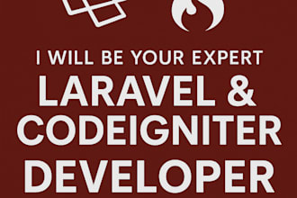 build, customize debug PHP laravel or codeigniter projects