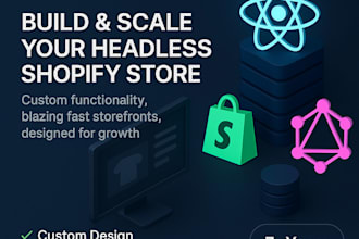 build a headless shopify store with react and graphql