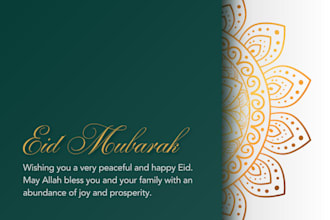 design ramadan kareem eid greeting card invitation card