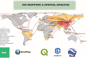 gis mapping, spatial analysis and custom gis maps
