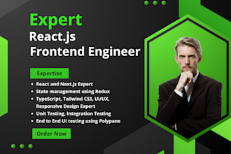 do web application development in react js next js node js javascript