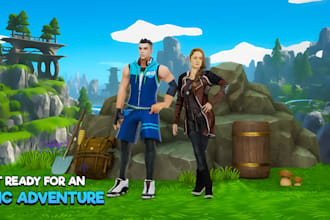 develop 2d and 3d games in unity and unreal engine