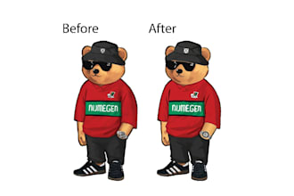 vectorize logo, convert raster to vector, and redraw design