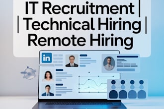 provide IT recruitment and candidate sourcing services