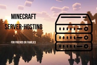 setup and host a simple minecraft server for you