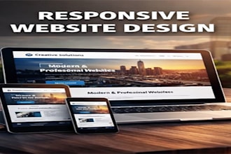 create a responsive and fast website