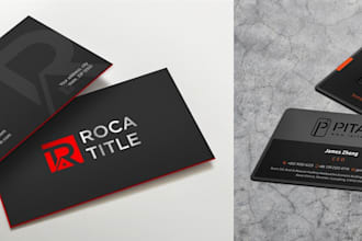 do luxury and gold foil business card design