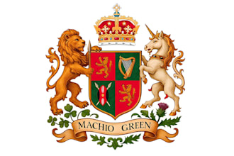 do luxury family crest, regal heraldic and coat of arms logo design