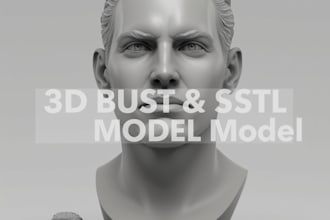 create detailed custom 3d models for printing, digital and animation projects