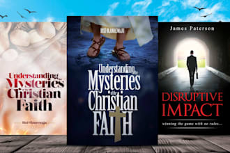 design book cover, ebook cover design, KDP book cover