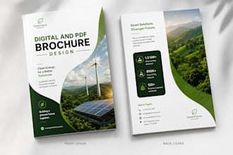 digital pdf brochure design