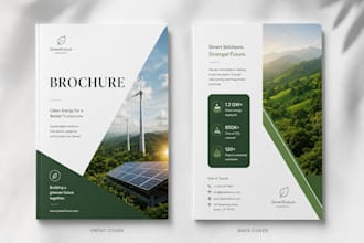design digital pdf business brochure