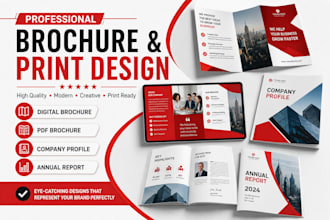 digital and pdf brochure design