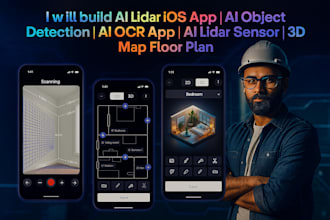 do ai lidar ocr app, ai 3d lidar scanner object detection app, pose estimation