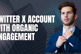grow twitter x account with organic engagement