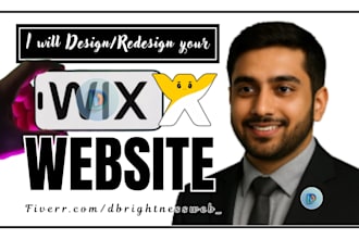do wix website design, wix website redesign, wix blog design