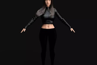 game ready model with armor, ue5 realism model, gun, kit, game character,3d nsfw