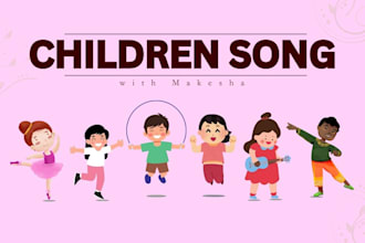 sing children song, nursery rhymes, kid music educational song, dubbing lullaby