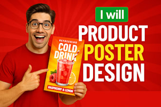 design a professional event or sale poster that gets attention