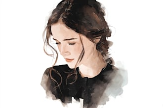 do  paint handmade watercolor illustration