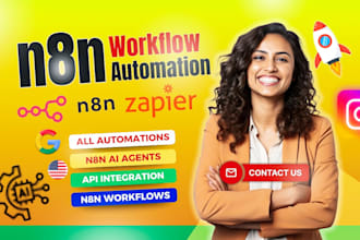 n8n automation n8n workflows , zapier crm automation and hubspot CRM automation