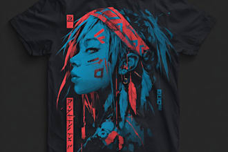 draw a minimalist t shirt design